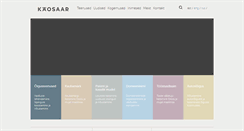Desktop Screenshot of kaosaar.ee
